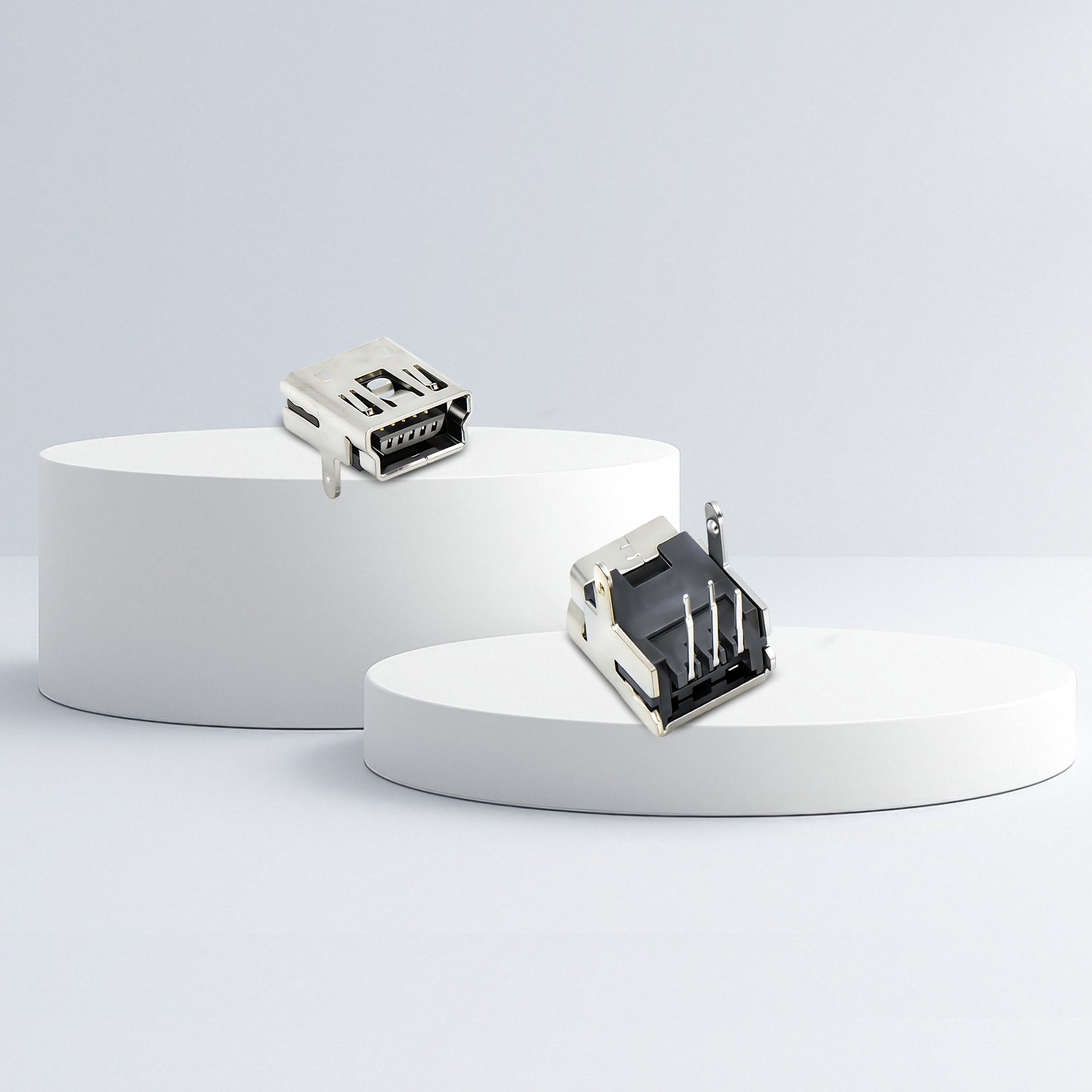 Mini USB 插板式